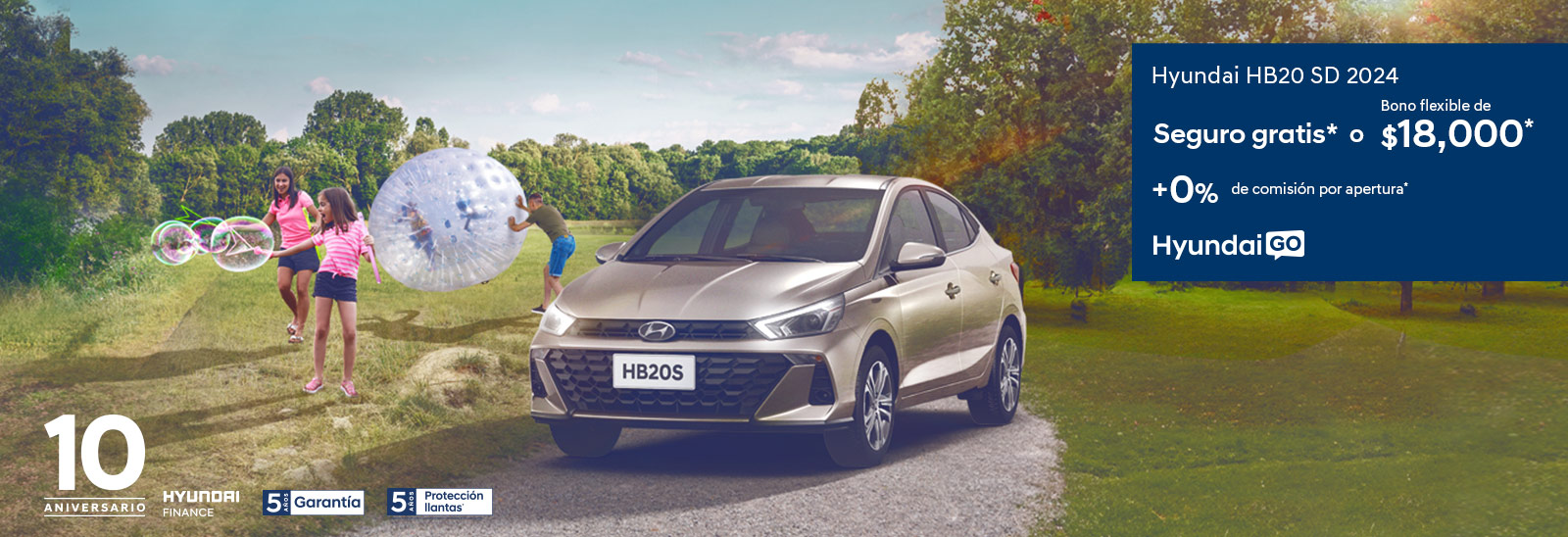 Promoción HB20 SD mayo con Hyundai Go
