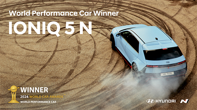 IONIQ 5 N gana World Performance Car 2024