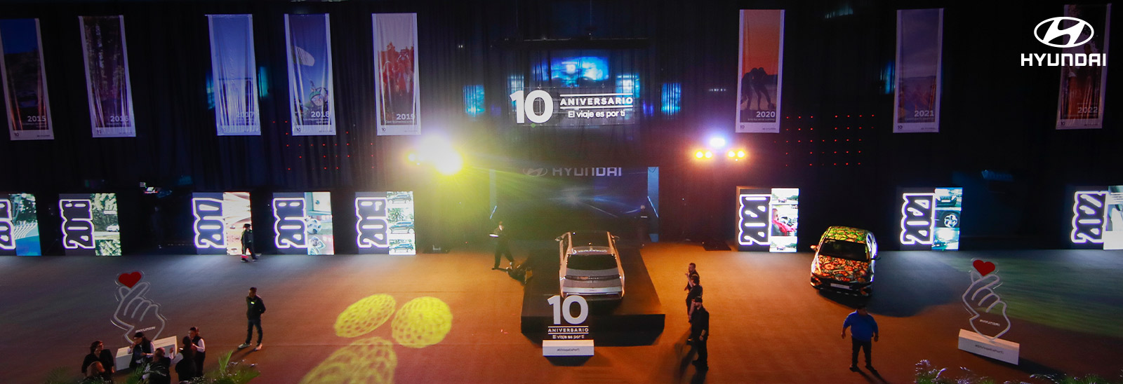 Hyundai festeja 10 años en México con evento de lanzamiento